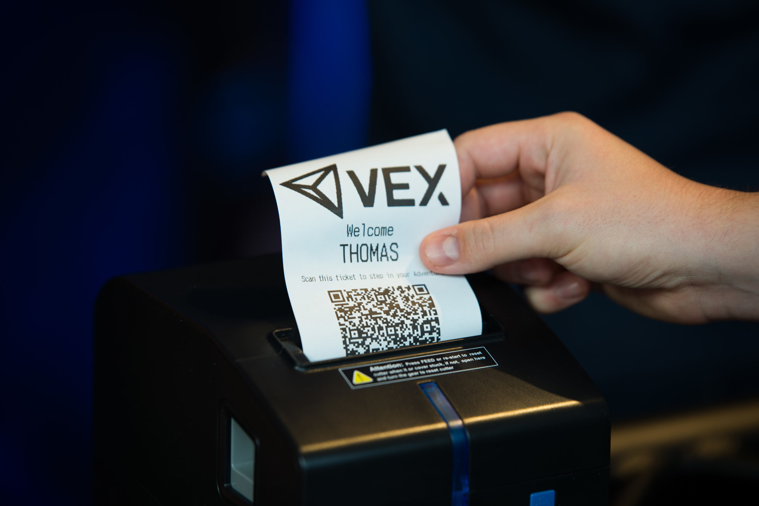 Easy-to-use ticket system to register and VEX eSports League
