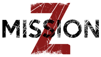 Logotipo del título del juego Mission Z.
