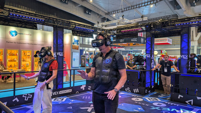 Escape Room People Playing in VR