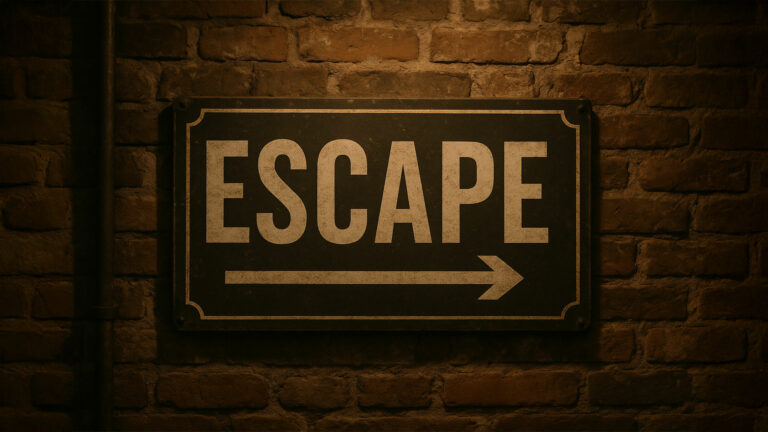 Pancarte Escape Room