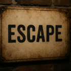 pancarte escape room
