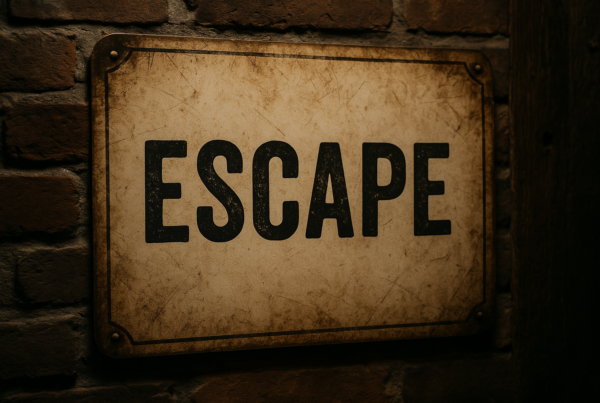 pancarte escape room